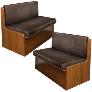 molasofa Leather Like RV Dinette Cushion Covers, RV Booth Seat Cover Stretchable